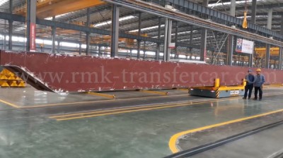 Wózek do transferu szyny