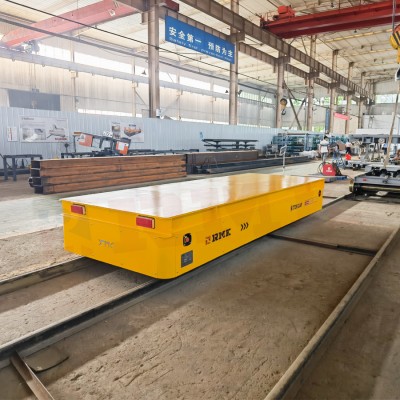 Wózek transportowy materiału kolejowego