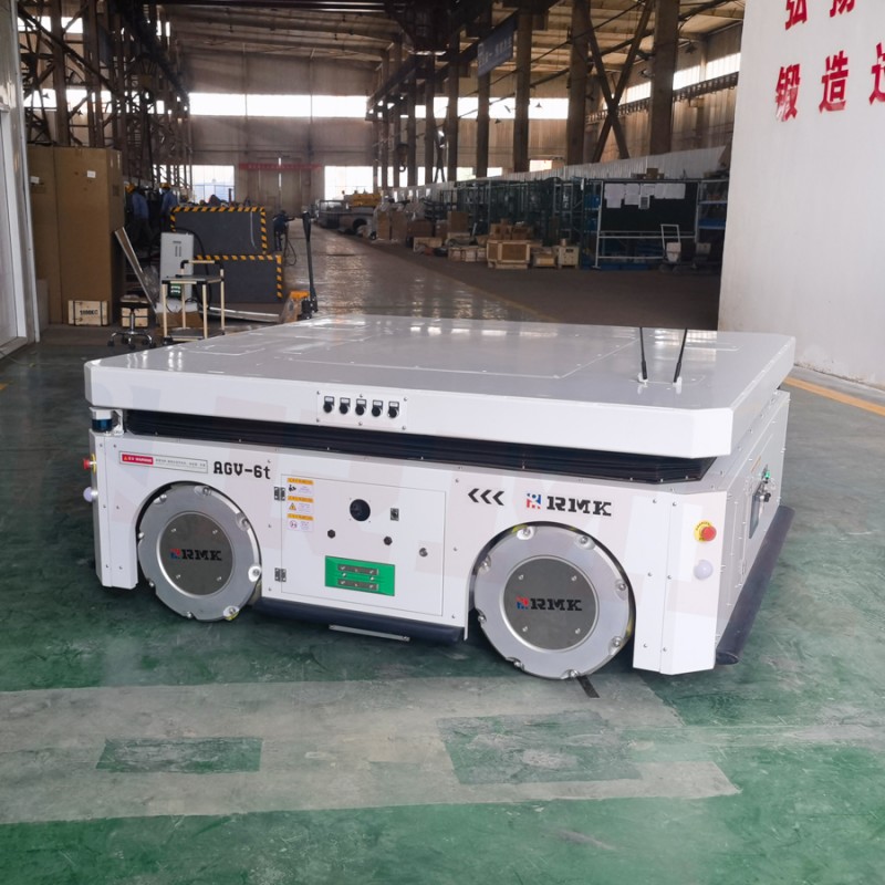 5T Mecanum Wheel Laser Navigation AGV Palet Mover