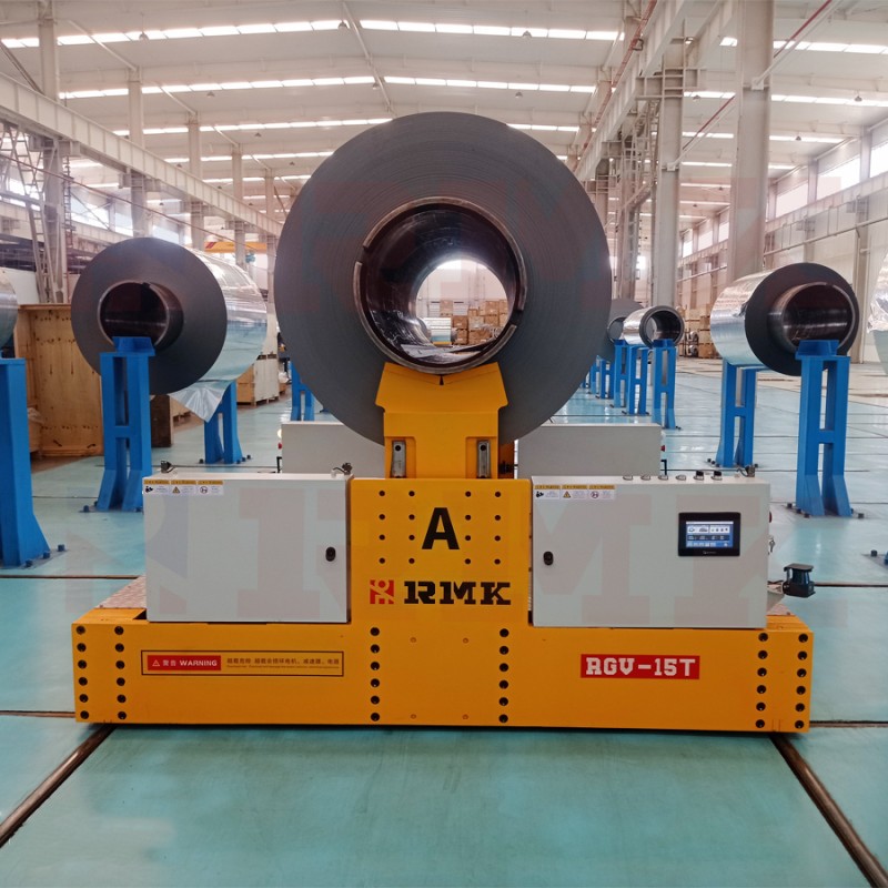 15 ton Bateria napędzana stalową kołową wózek kolejowy