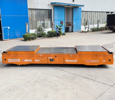 Ciężki wózek do przenoszenia 40 ton płyty stalowej omni-directional
