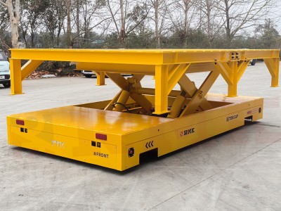 10 ton bezprzewodowy wózek transportowy z podnośnikiem 800 mm