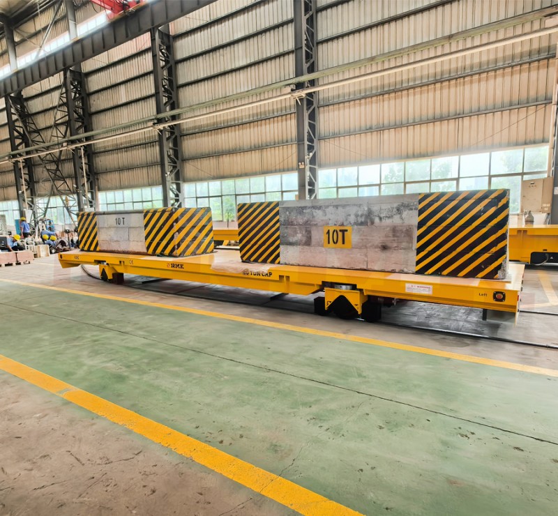 20 Tons Track Turn Steel Pipe Transfer Cart