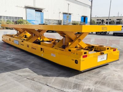 16 Tons Trzy-Scissor Synchronous Lifting Omniwheel Wózki Transferowe